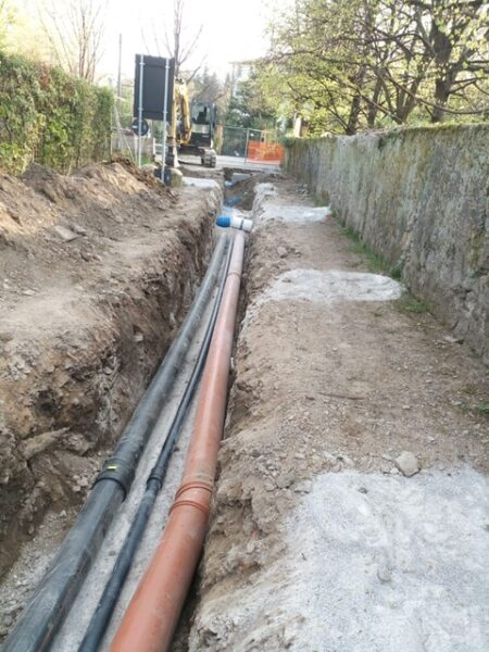 Annone di Brianza: Spostamento e adeguamento del collettore fognario intercomunale - 02